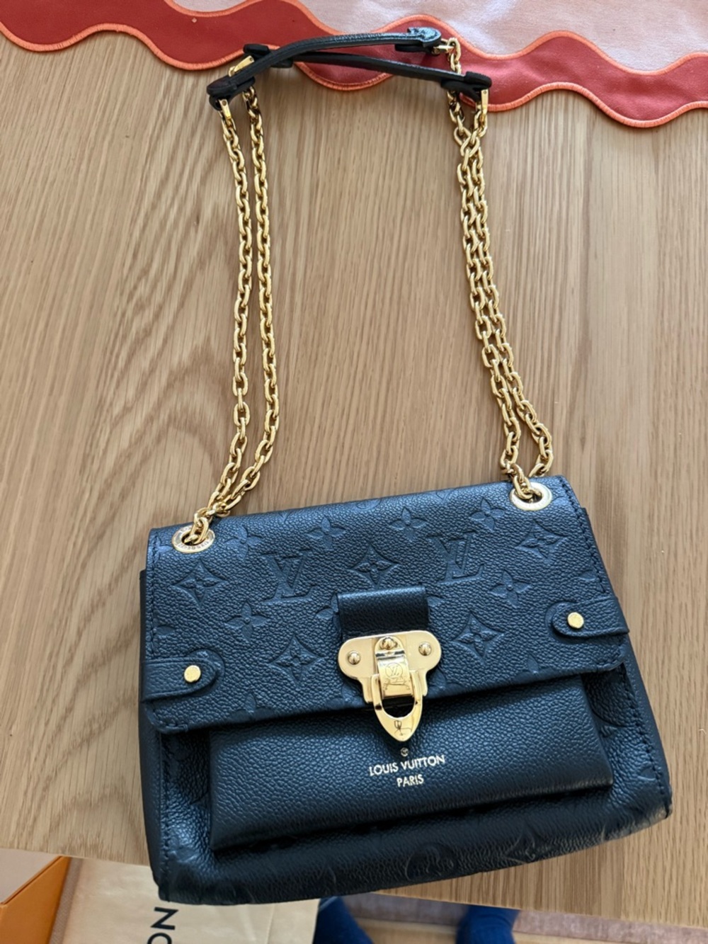 Louis Vuitton Purse - Black Monogram Empreinte Gold Hardware - Vavin BB